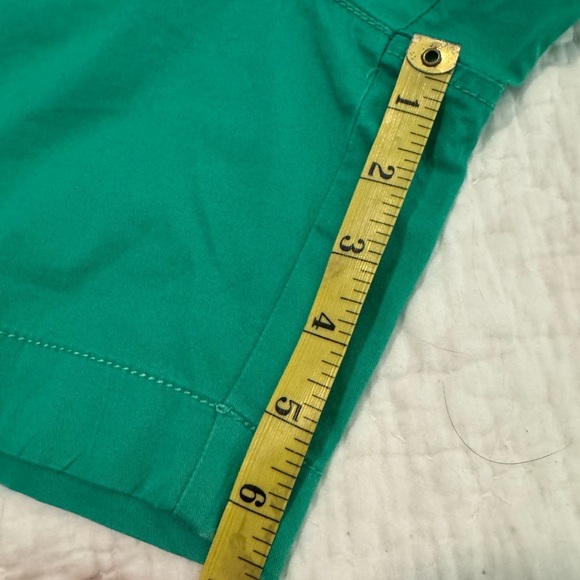 J. Crew Chino Shorts Green. Size 12 6” - Picture 3 of 7